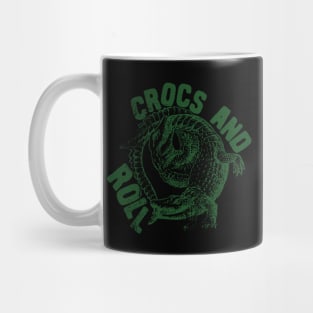 crocodile music puns Mug